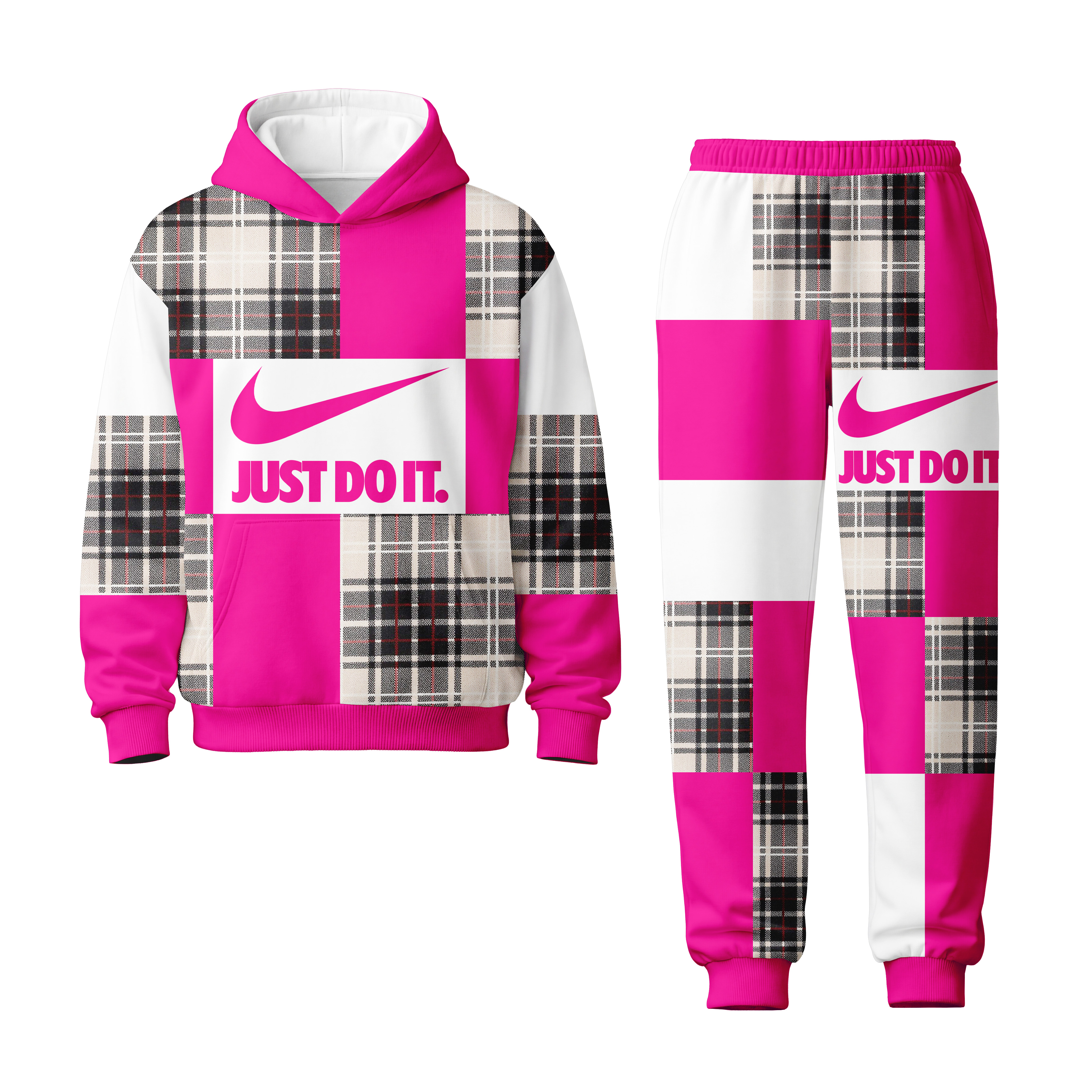 NIKE JUST DO IT - Unisex Hoodie Joggers Set