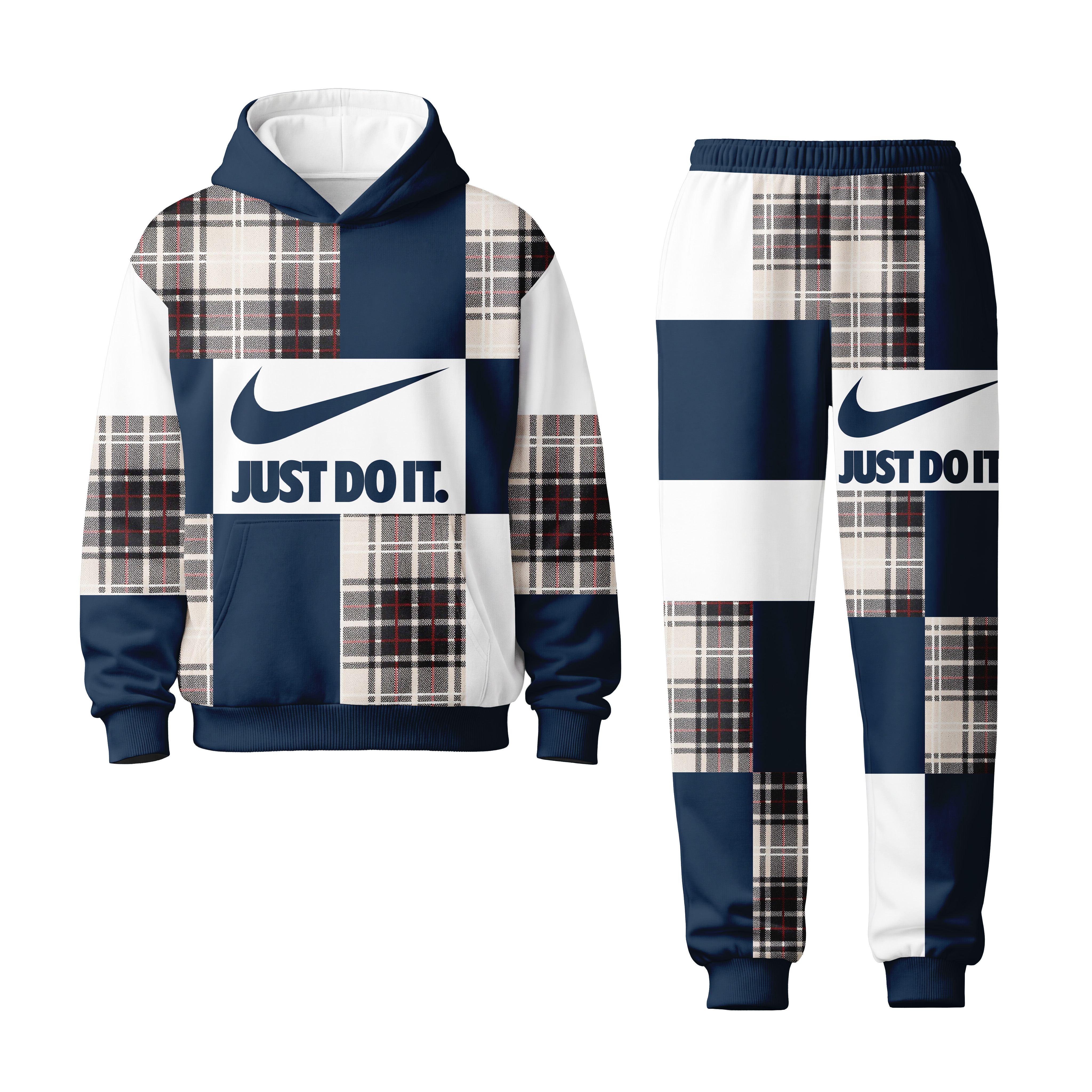 NIKE JUST DO IT - Unisex Hoodie Joggers Set