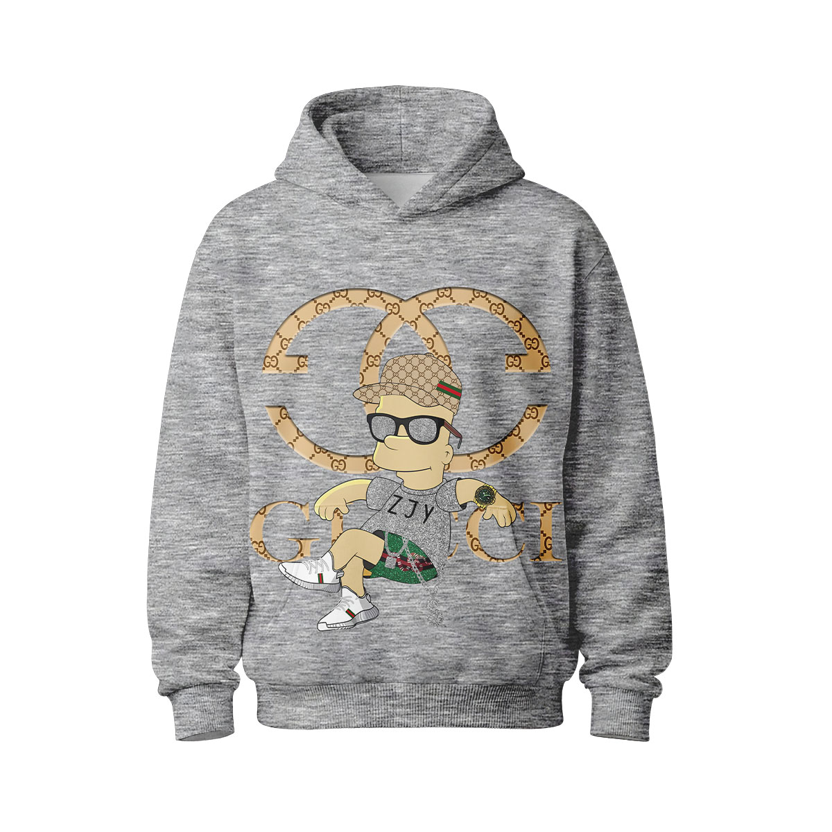 Bart Simpson x GUCCI - Hoodie (Adult & Kids)