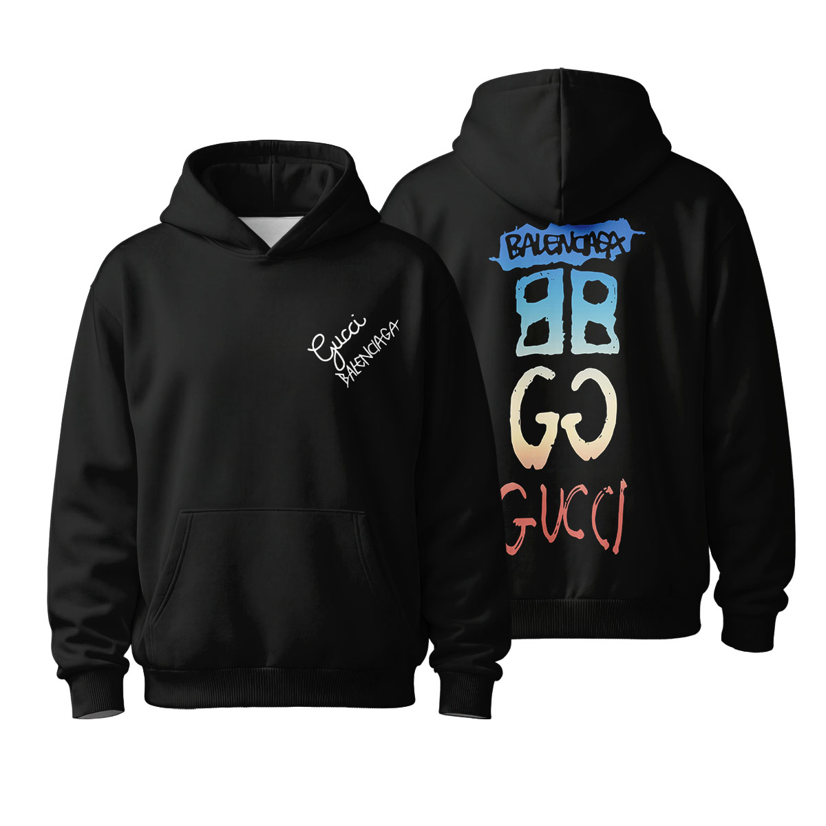 GUCCI x BALENCIAGA - Hoodie (Adult & Kids)