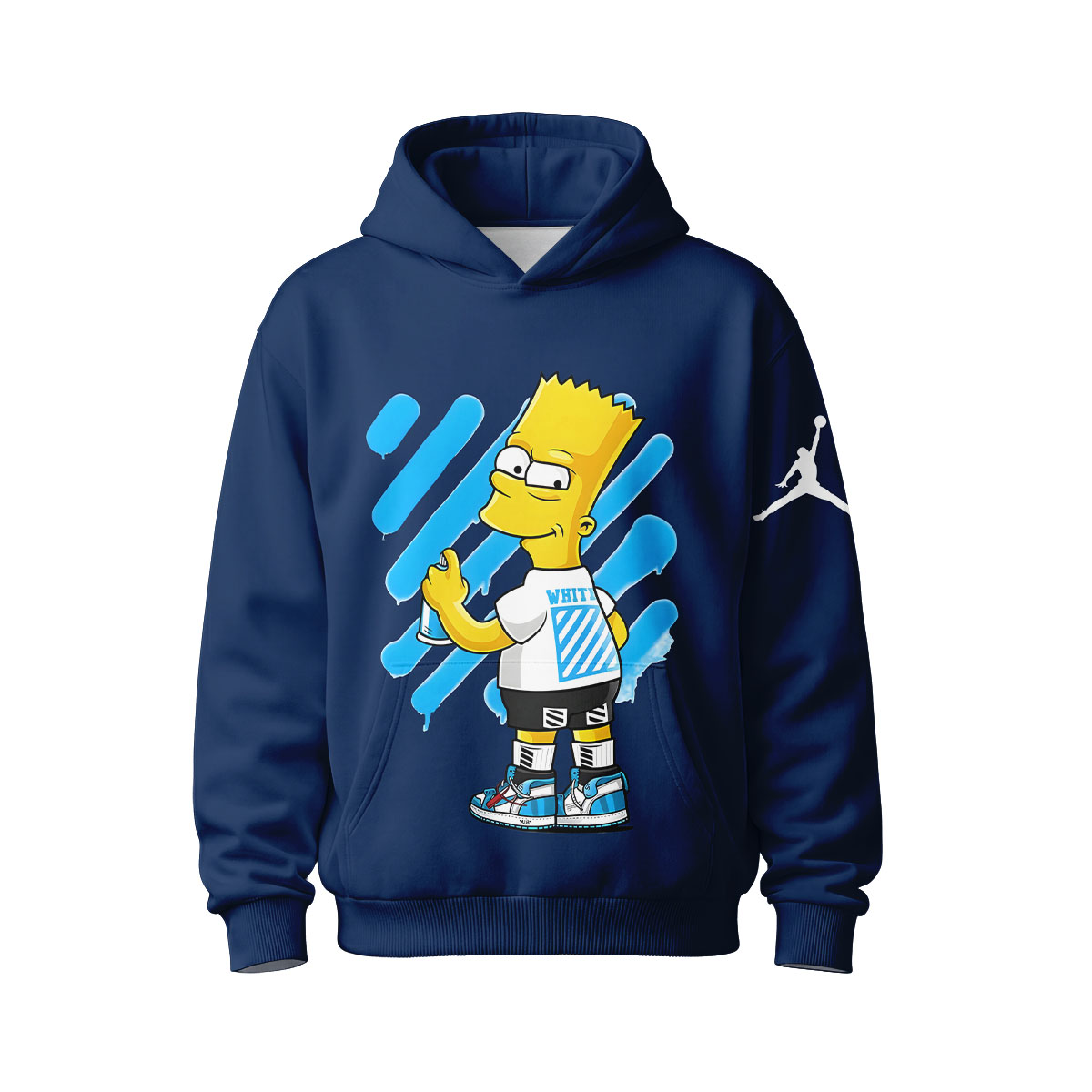 OFF WHITE, Bart Simpson - Hoodie (Adult & Kids)