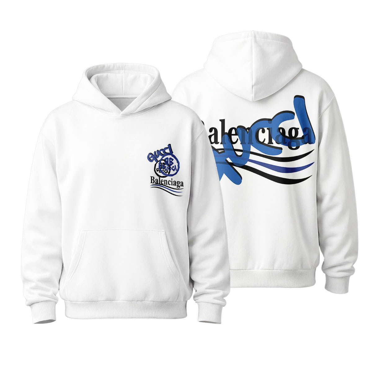 GUCCI x BALENCIAGA - Hoodie (Adult & Kids)