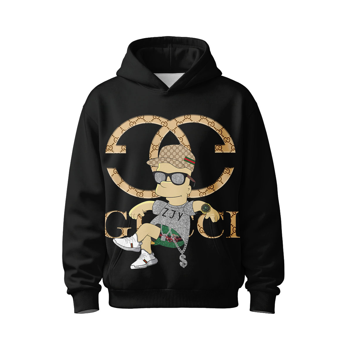 Bart Simpson x GUCCI - Hoodie (Adult & Kids)