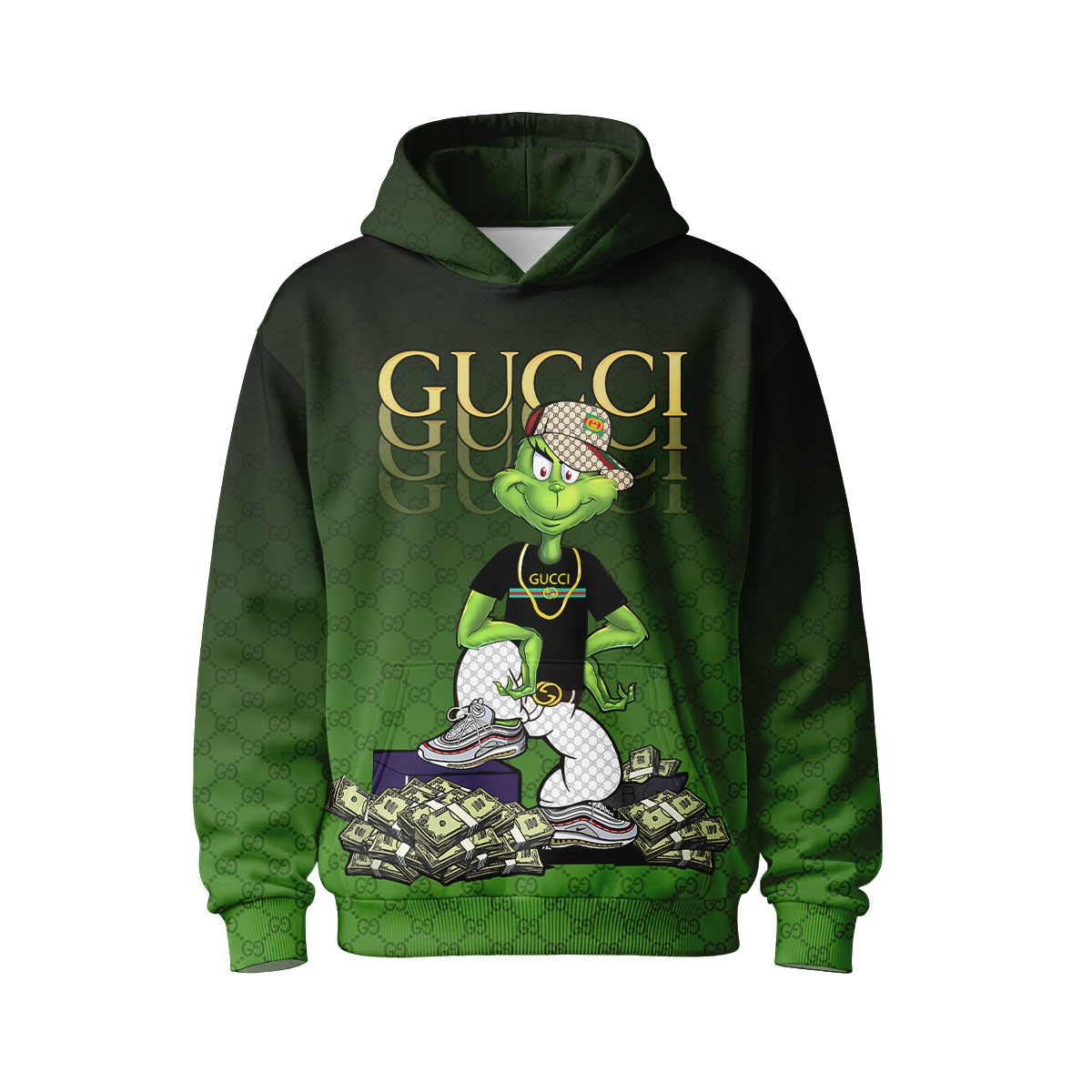 GUCCI x Grinch - Hoodie (Adult & Kids)
