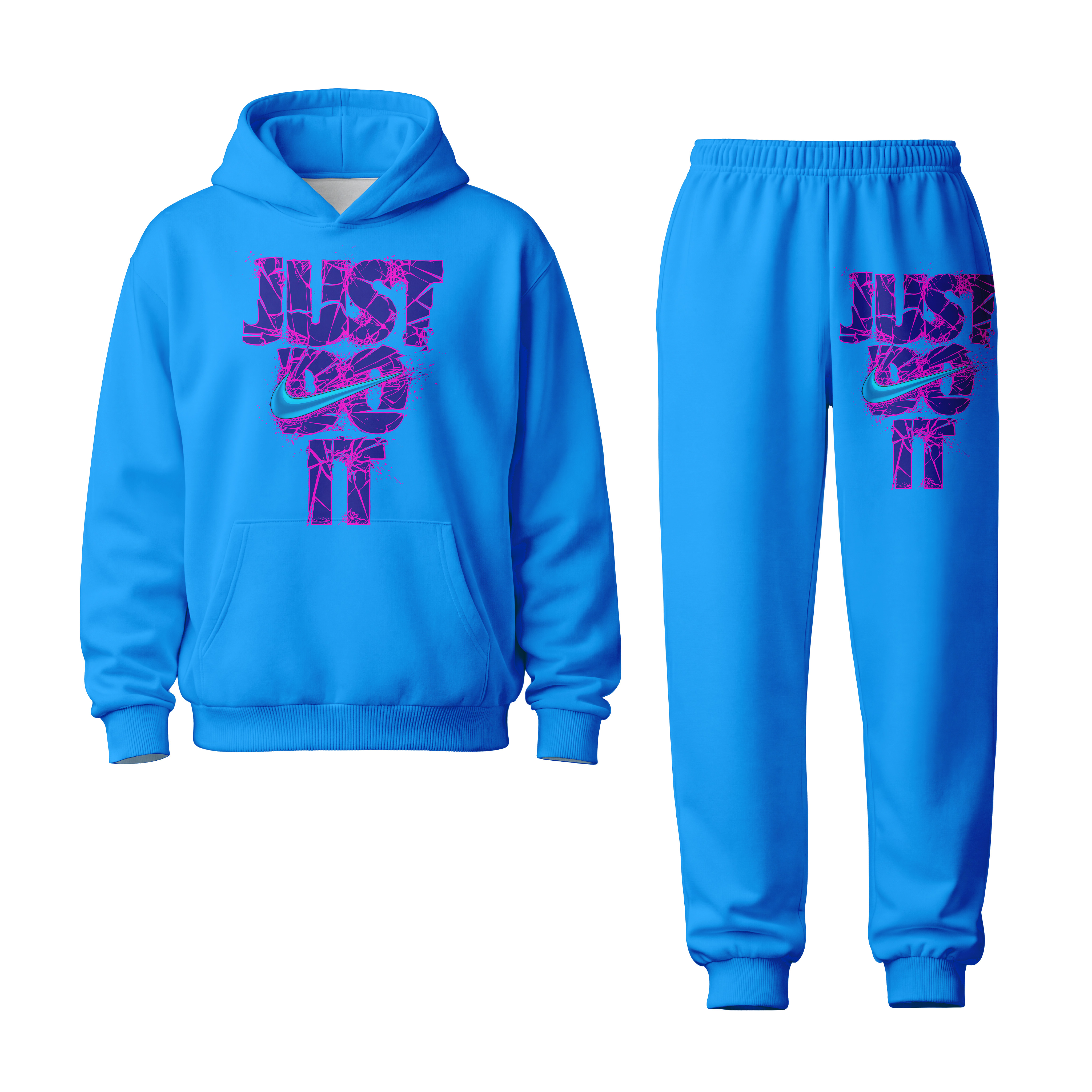 Just Do It Unisex Hoodie & Joggers Set