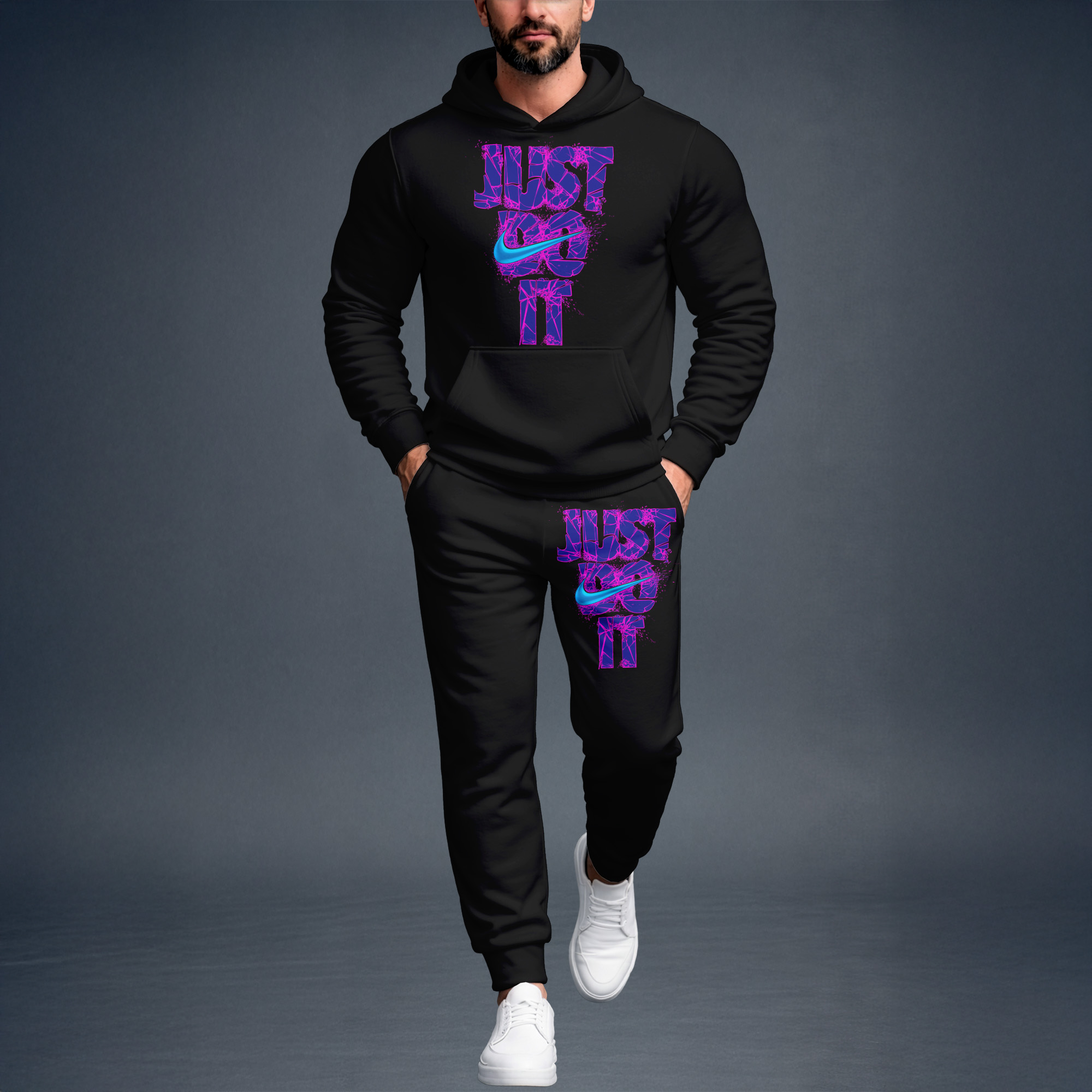 Just Do It Unisex Hoodie & Joggers Set