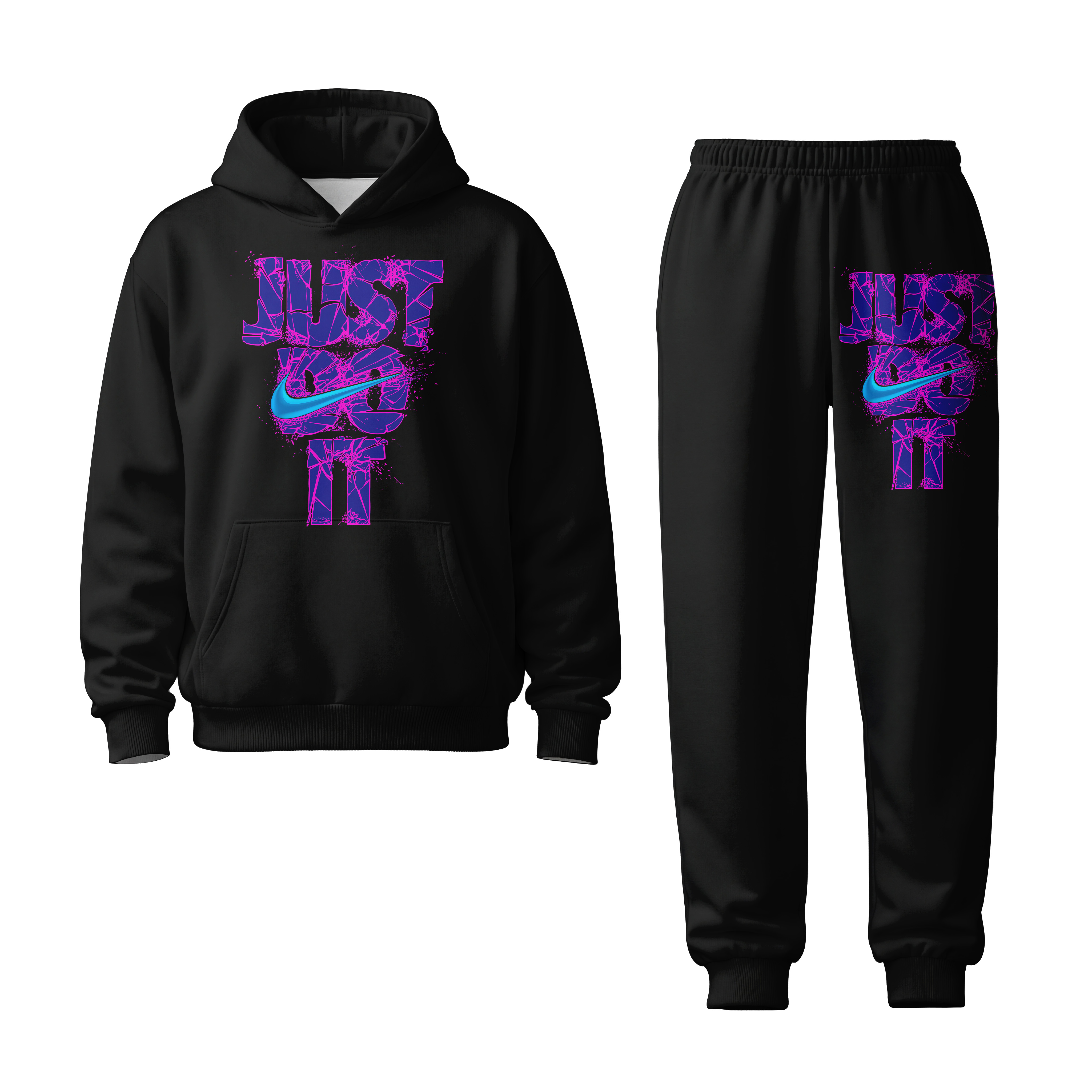 Just Do It Unisex Hoodie & Joggers Set