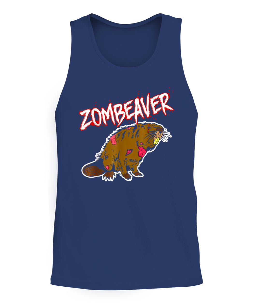 Zombie Animal Shirt Zombeaver Wild Life Halloween Tee TShirt