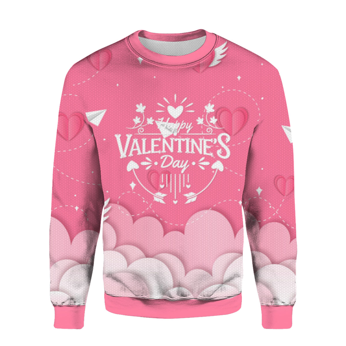 Unisex Valentine's Ugly Sweater - Funny & Cozy Holiday Sweatshirt