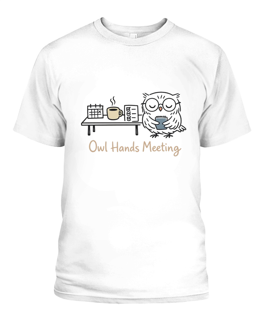 Owl Hands Meeting T-Shirt