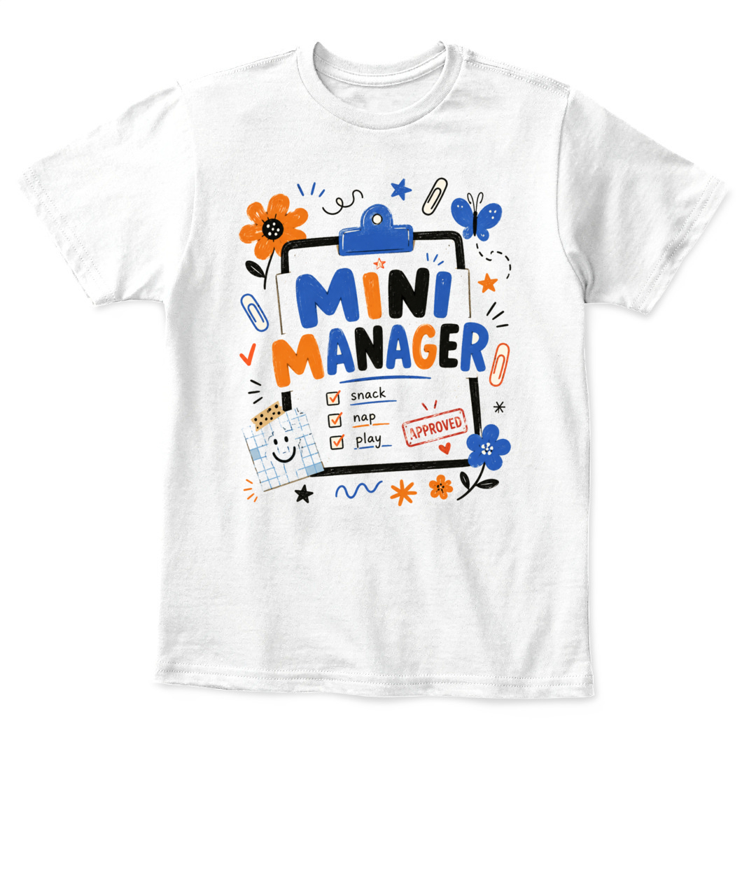 Mini Manager Kids T-Shirt
